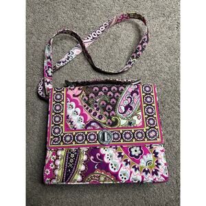 Vera Bradley Very Berry Paisley Julia (Pink Purse Shoulder Bag)